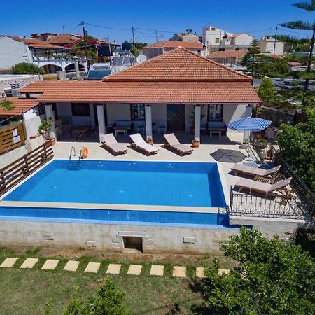 Villa Maro Large Private Pool Ac Wifi Kefalas Екстер'єр фото
