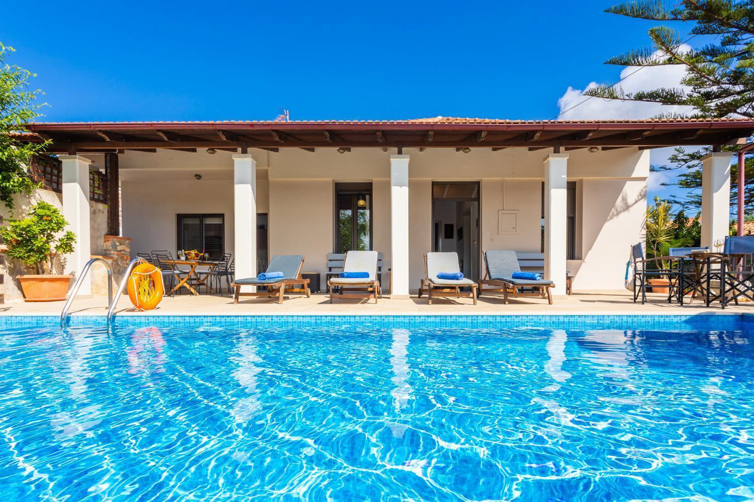 Villa Maro Large Private Pool Ac Wifi Kefalas Екстер'єр фото