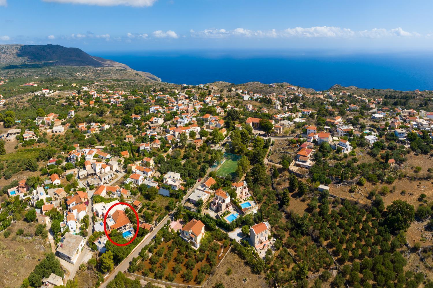 Villa Maro Large Private Pool Ac Wifi Kefalas Екстер'єр фото